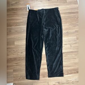 Hilary Radley Women’s Black Velvet Pants